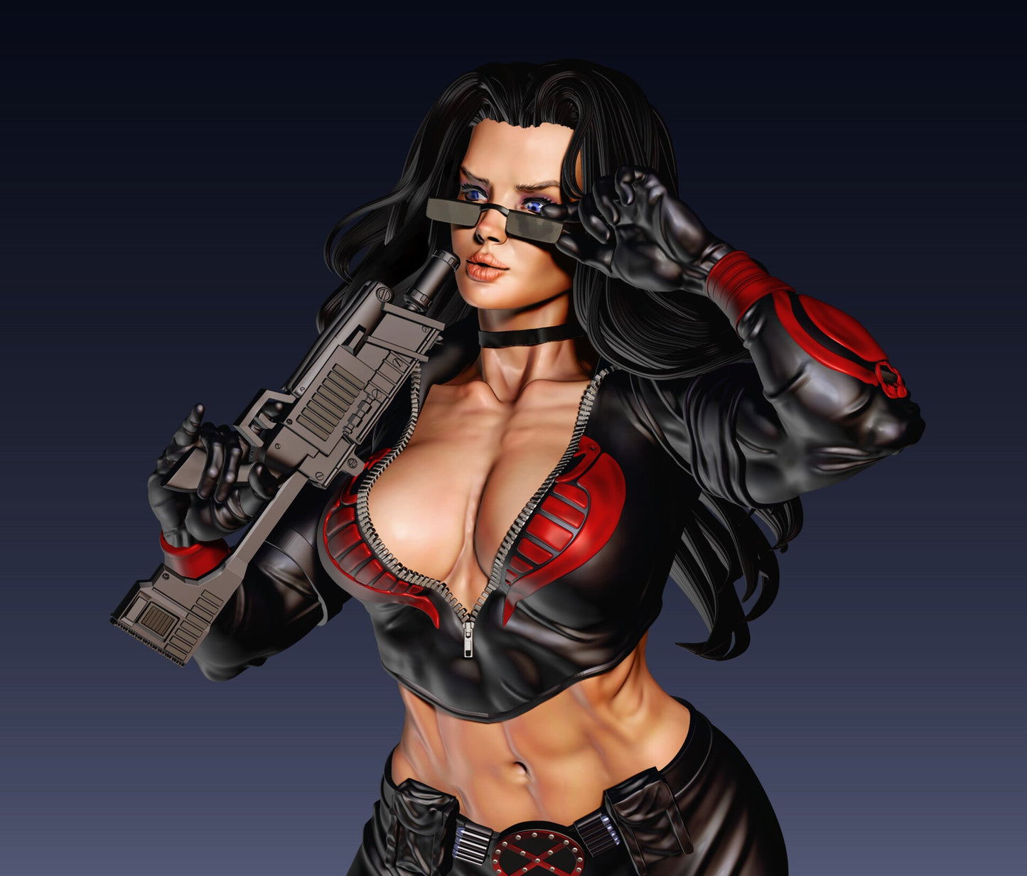 1312  Baroness - G.I. Joe - STL 3D Print Files