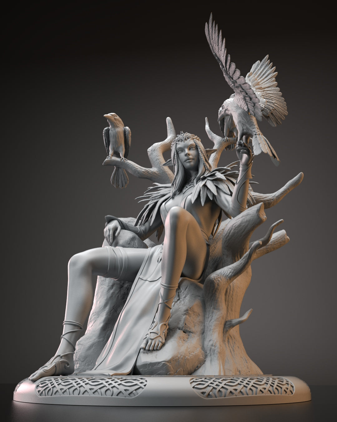 Branis - The Raven Queen - STL 3D Print Files