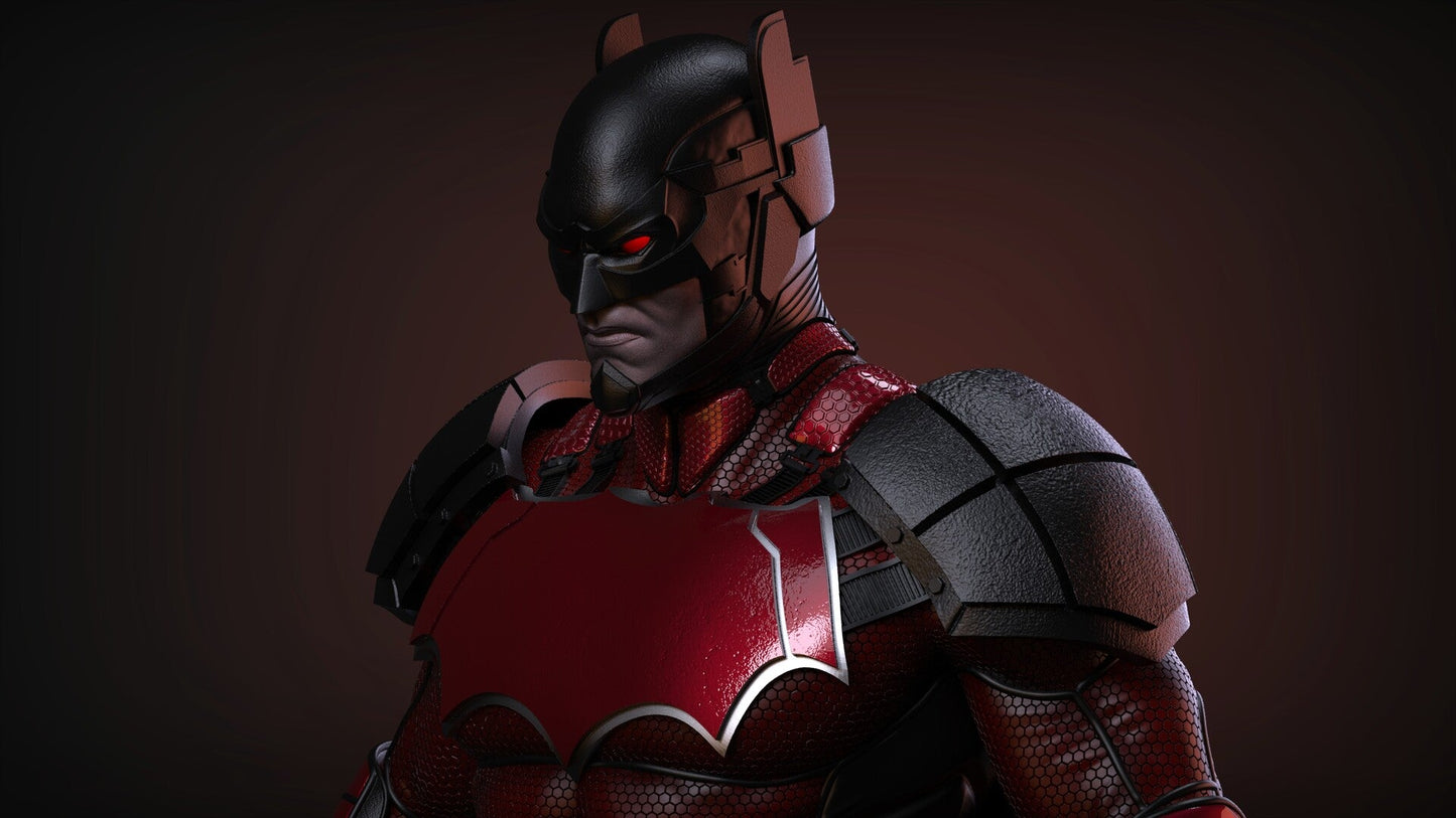 Justice League 3000 Batman - Arkham Knight - STL 3D Print Files