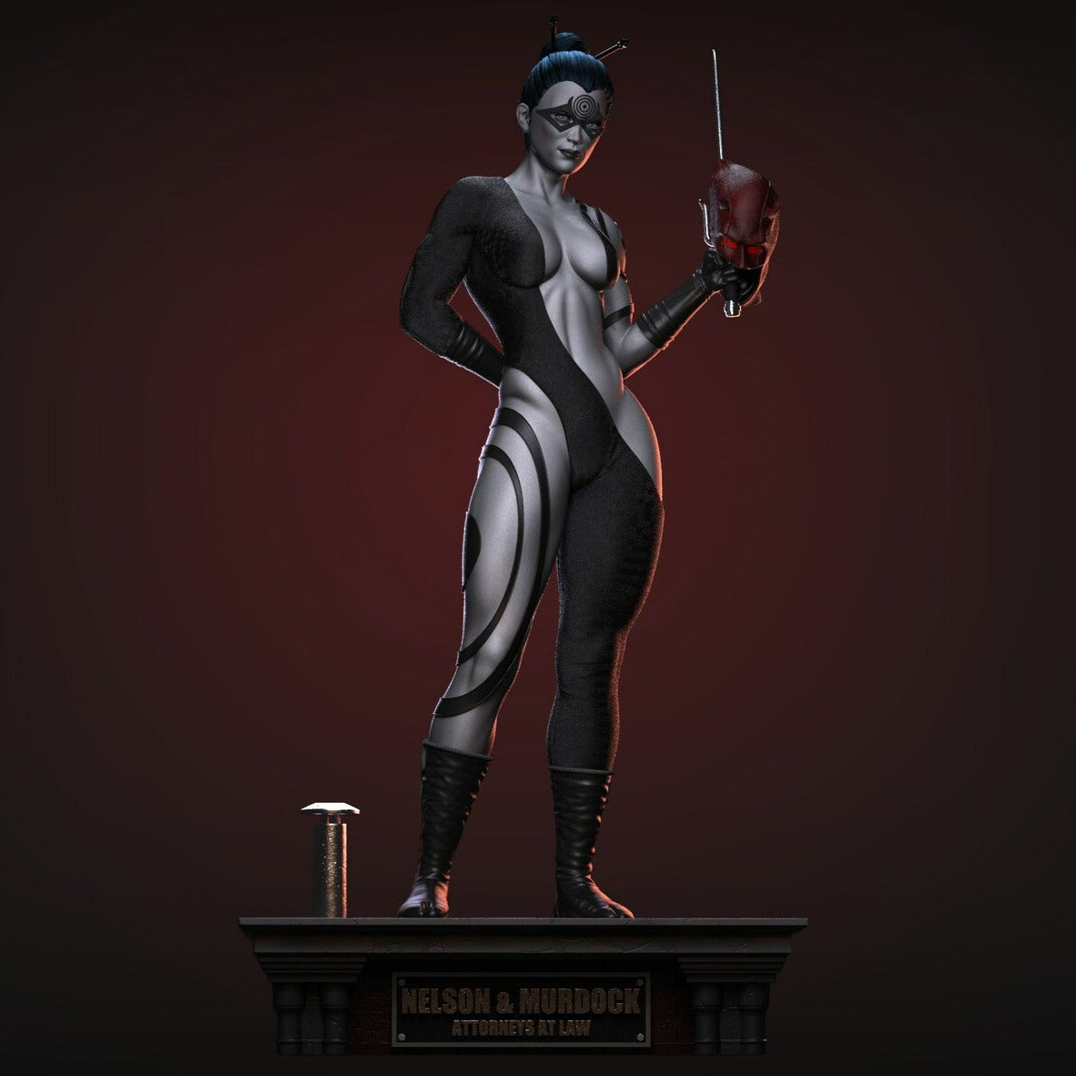 Lady Bullseye - Marvel Comics - STL 3D Print Files