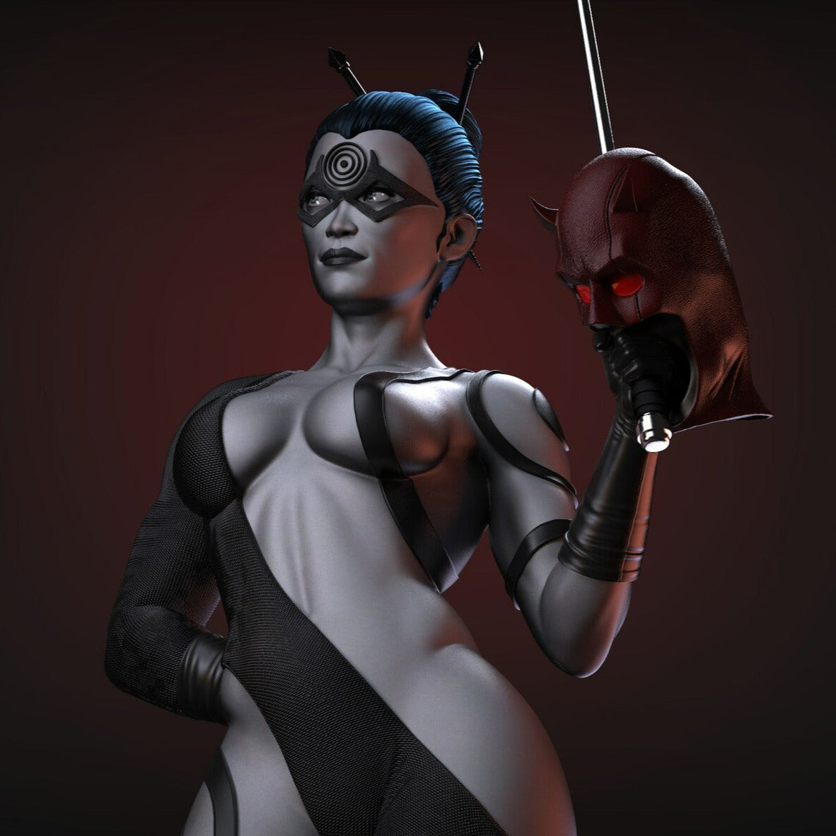 Lady Bullseye - Marvel Comics - STL 3D Print Files