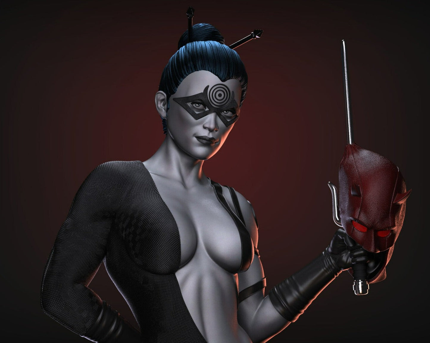 Lady Bullseye - Marvel Comics - STL 3D Print Files