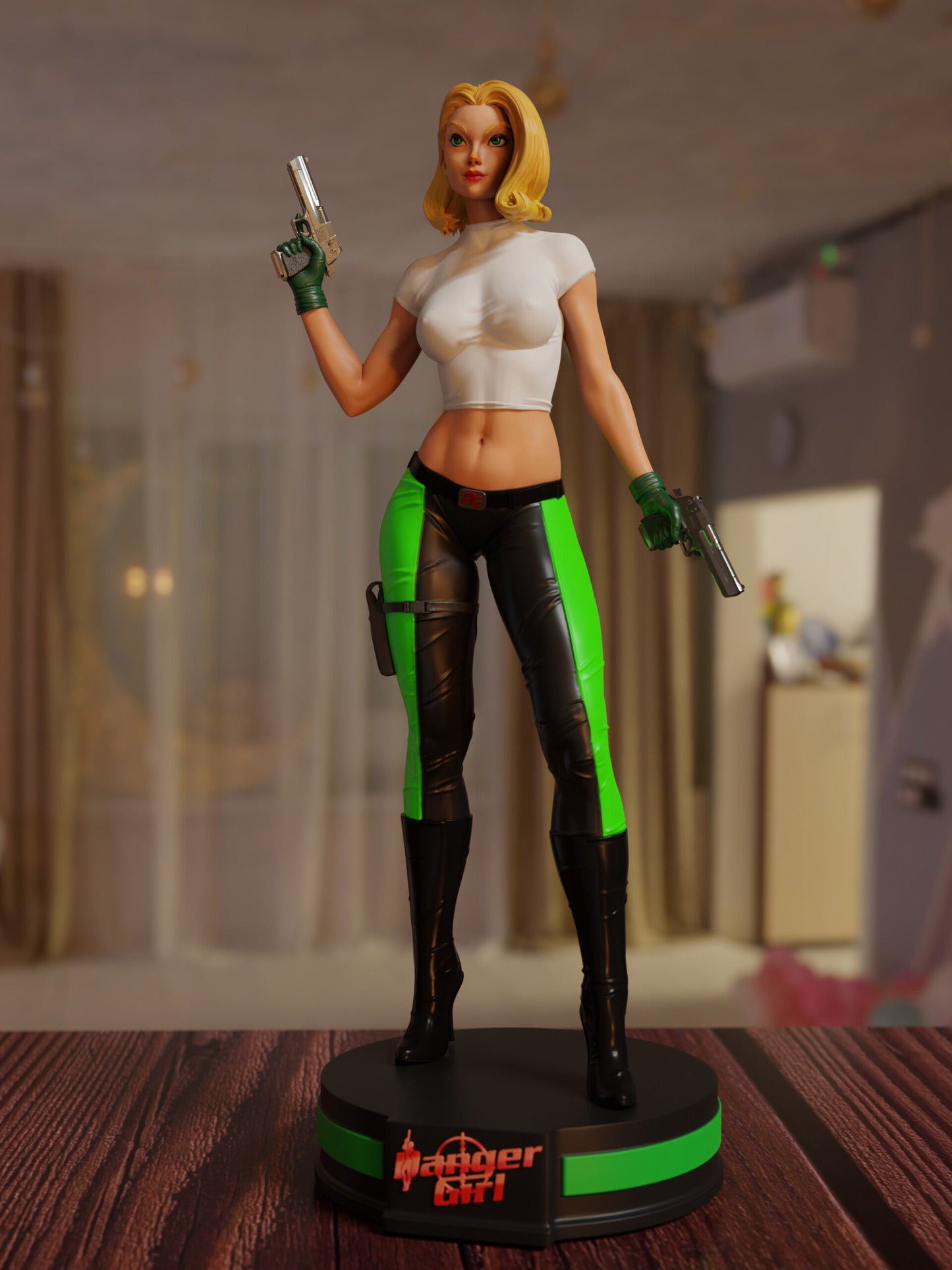 Abbey Chase NSFW -  Danger Girl  - STL 3D Print Files
