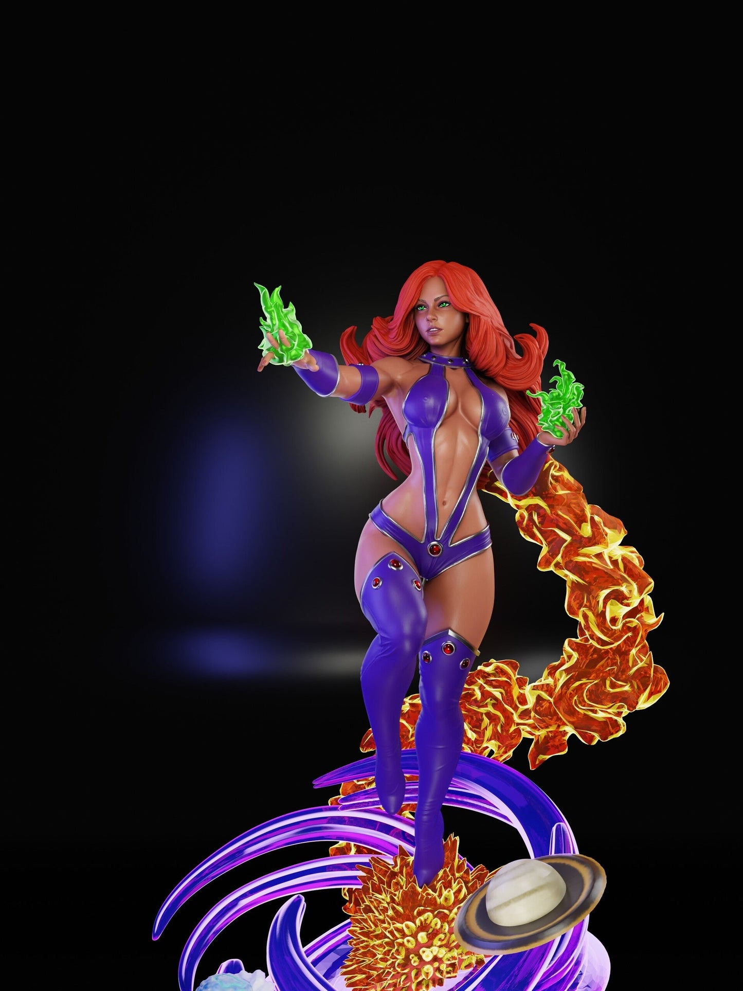 Starfire NSFW - DC Comics - STL 3D Print Files