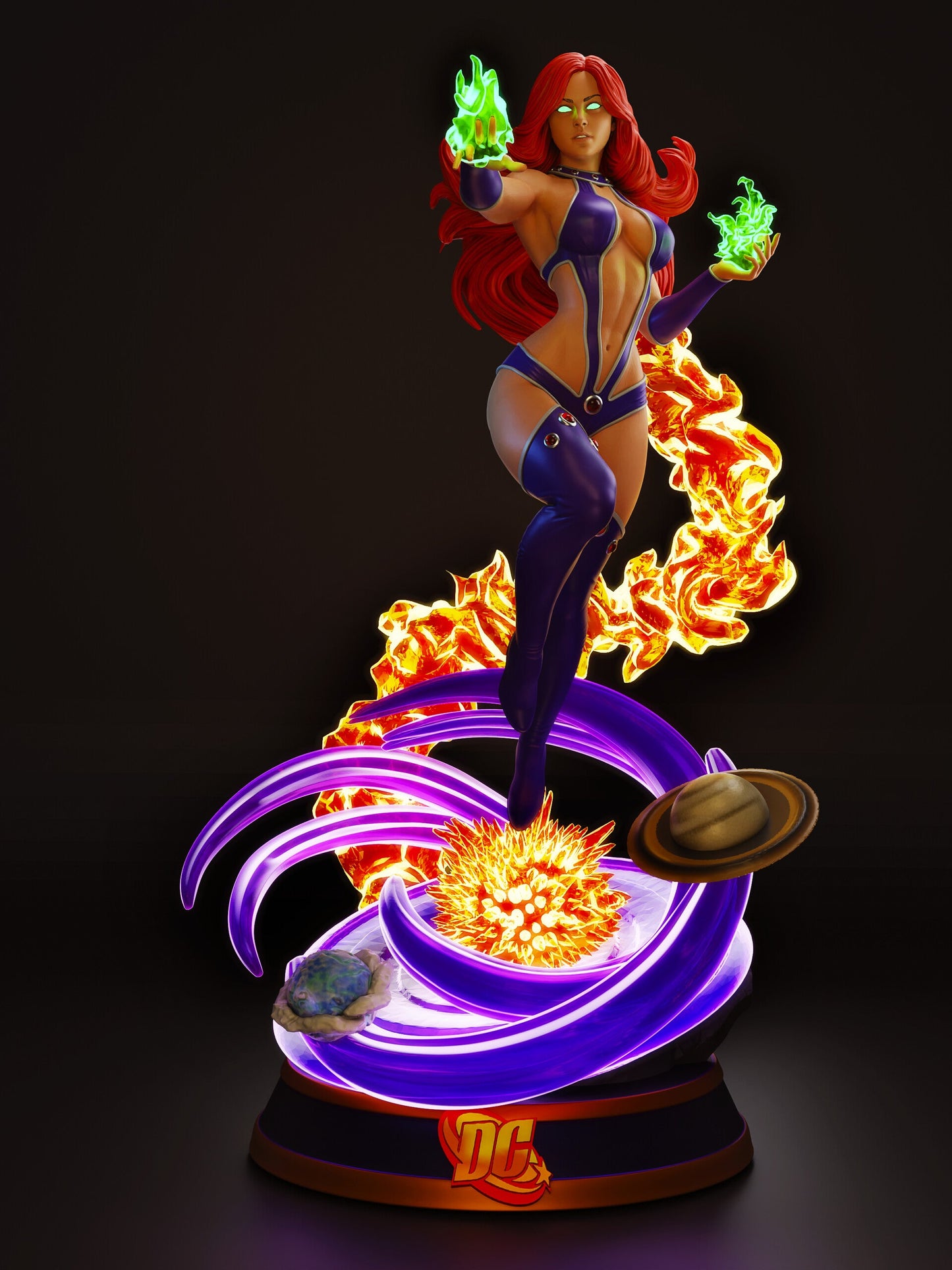 Starfire NSFW - DC Comics - STL 3D Print Files