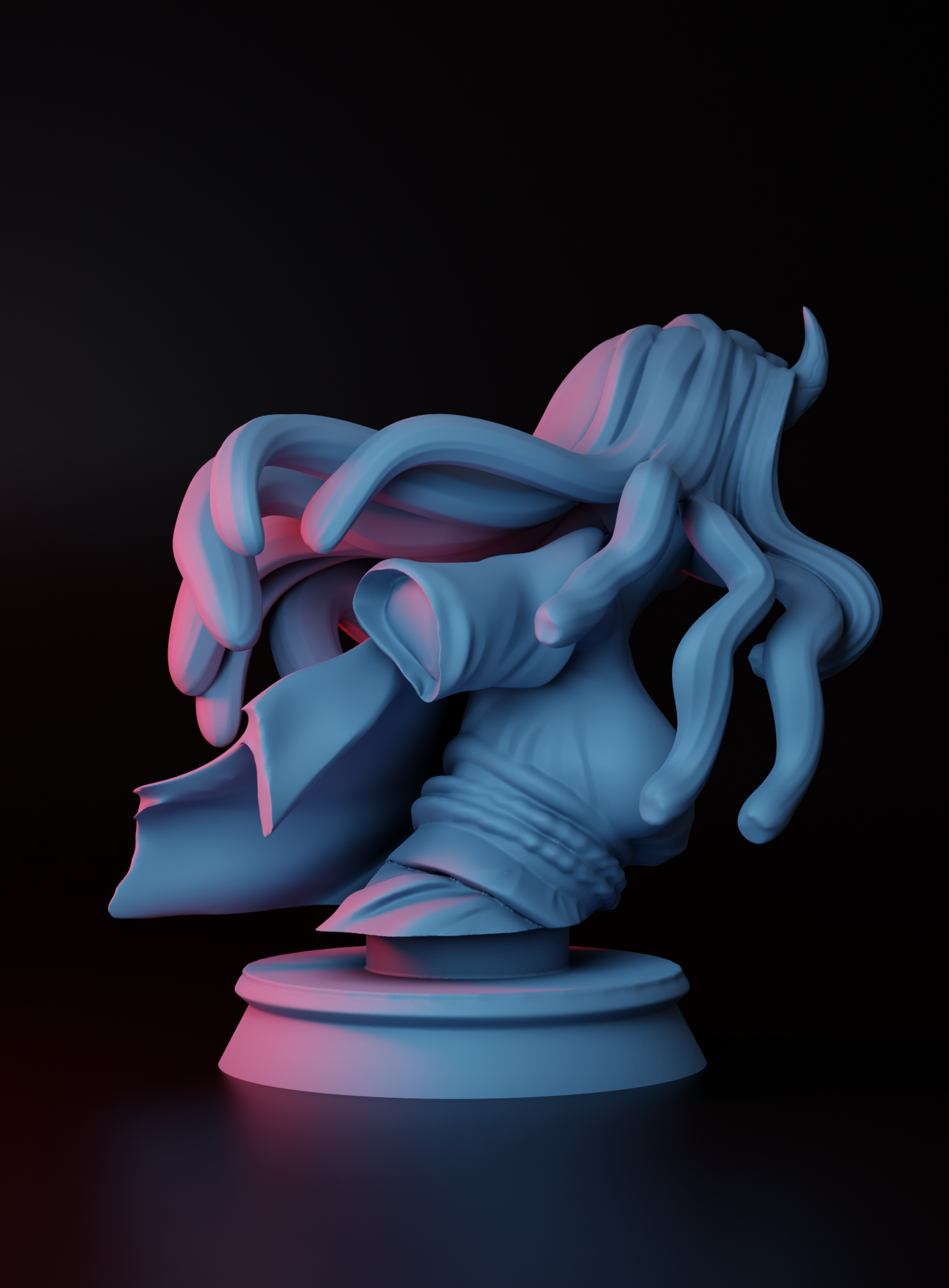 1843 Nezuko Kamado - Kimetsu no Yaiba - STL 3D Print Files