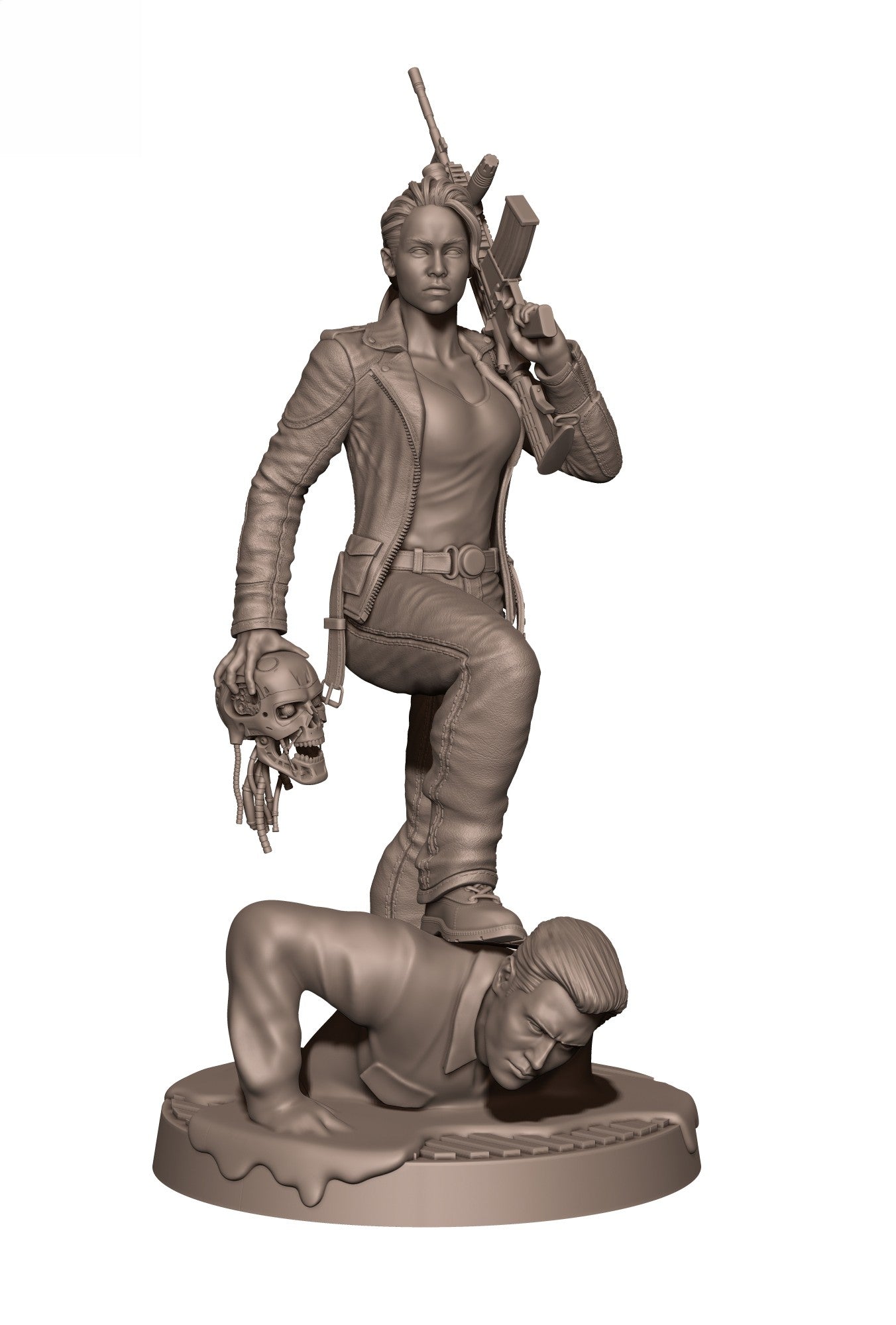 Sarah Connor - Terminator - STL 3D Print Files