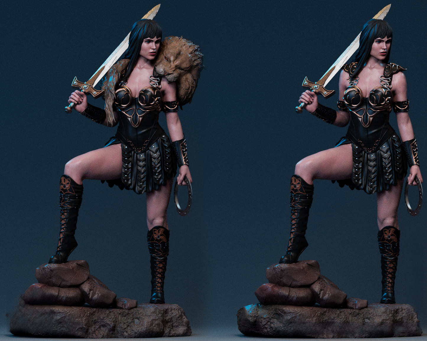 Xena - Warrior Princess - STL 3D Print Files