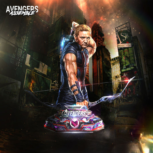 Hawkeye Avengers 2012 - STL 3D Print Files