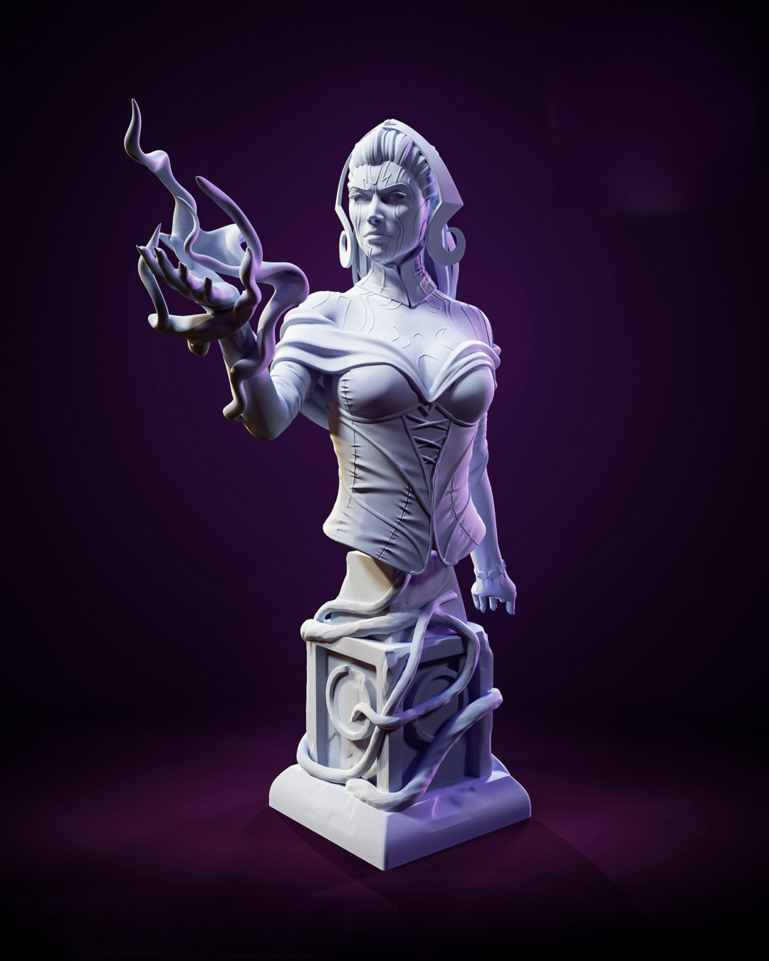 Liliana Vess - Magic: The Gathering - STL 3D Print Files