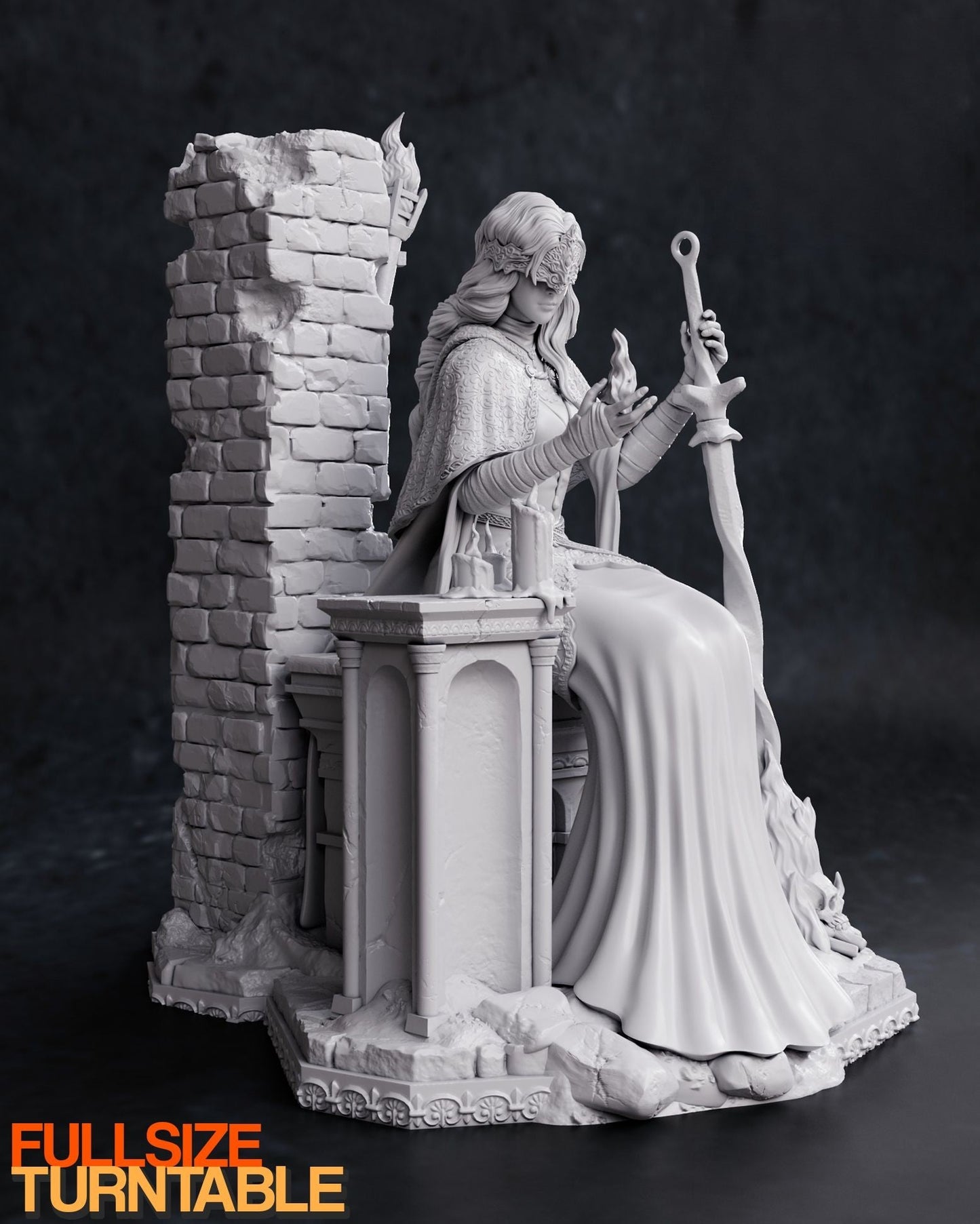 Fire Keeper - Dark Souls III - STL 3D Print Files