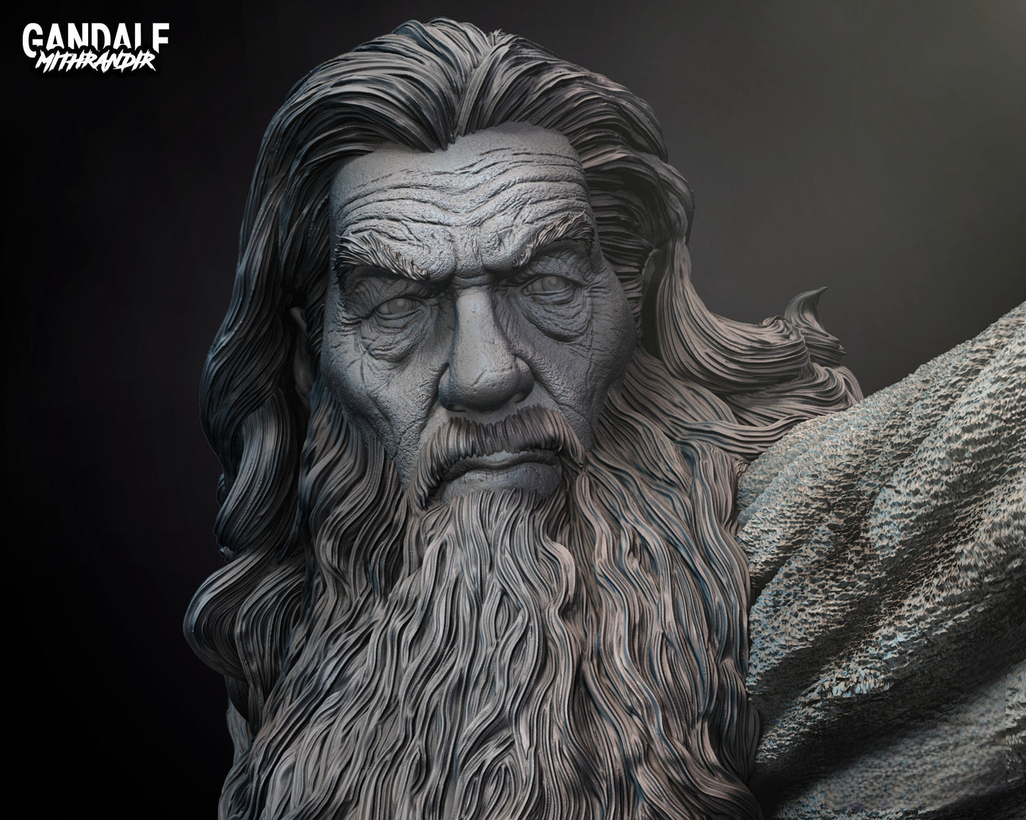 Gandalf - The Lord of the Rings - STL 3D Print Files