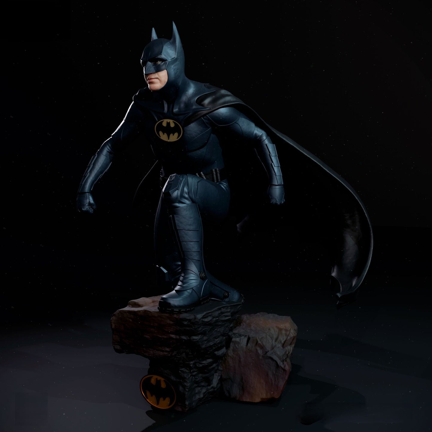 1445 Batman - Michael Keaton - STL 3D Print Files