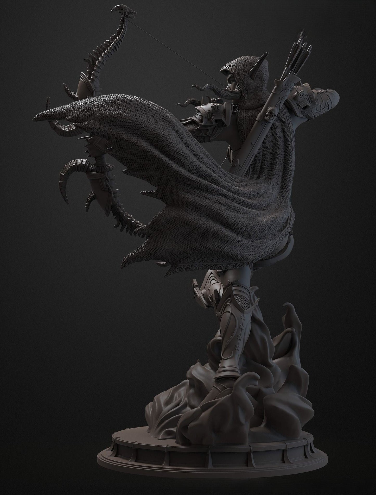 Sylvanas Windrunner - World of Warcraft - STL 3D Print Files