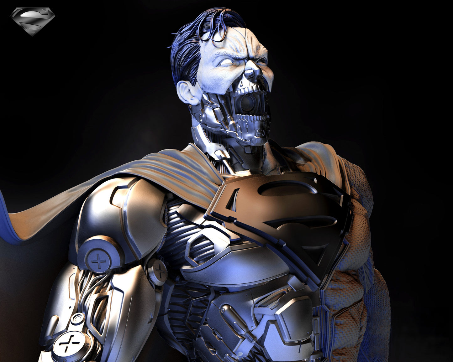 Cyborg Superman - DC COMICS - STL 3D Print Files