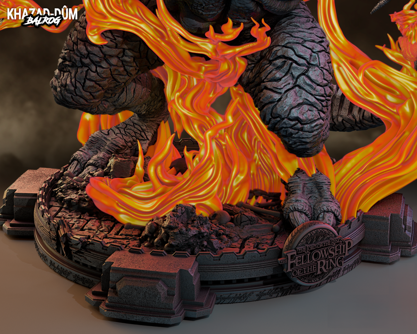 Balrog - The Lord of the Rings  - STL 3D Print Files