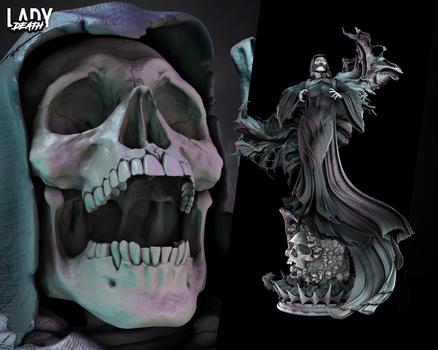 Lady Death - Marvel Comics - STL 3D Print Files