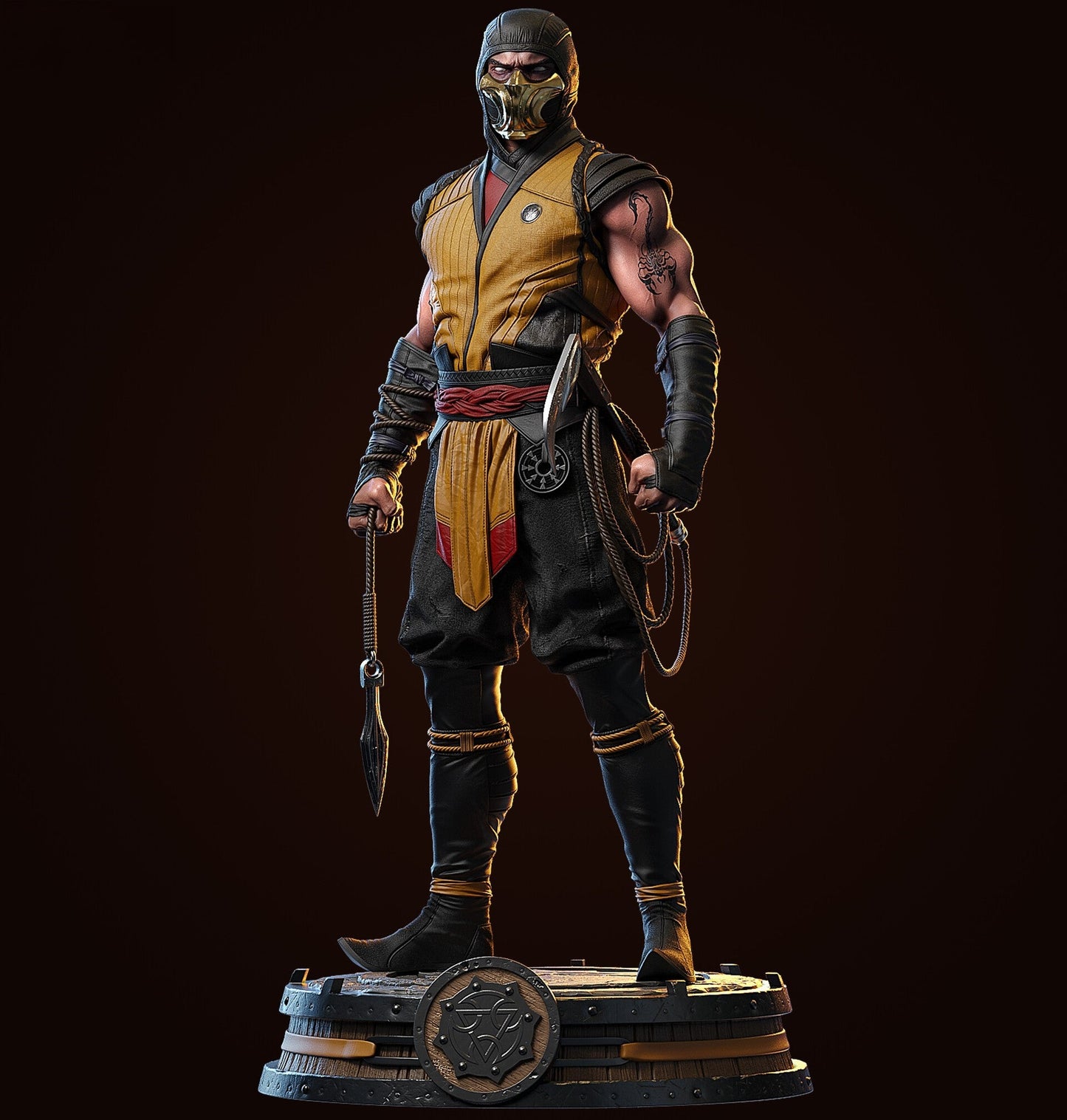 1560 Scorpion - Mortal Kombat - STL 3D Print Files