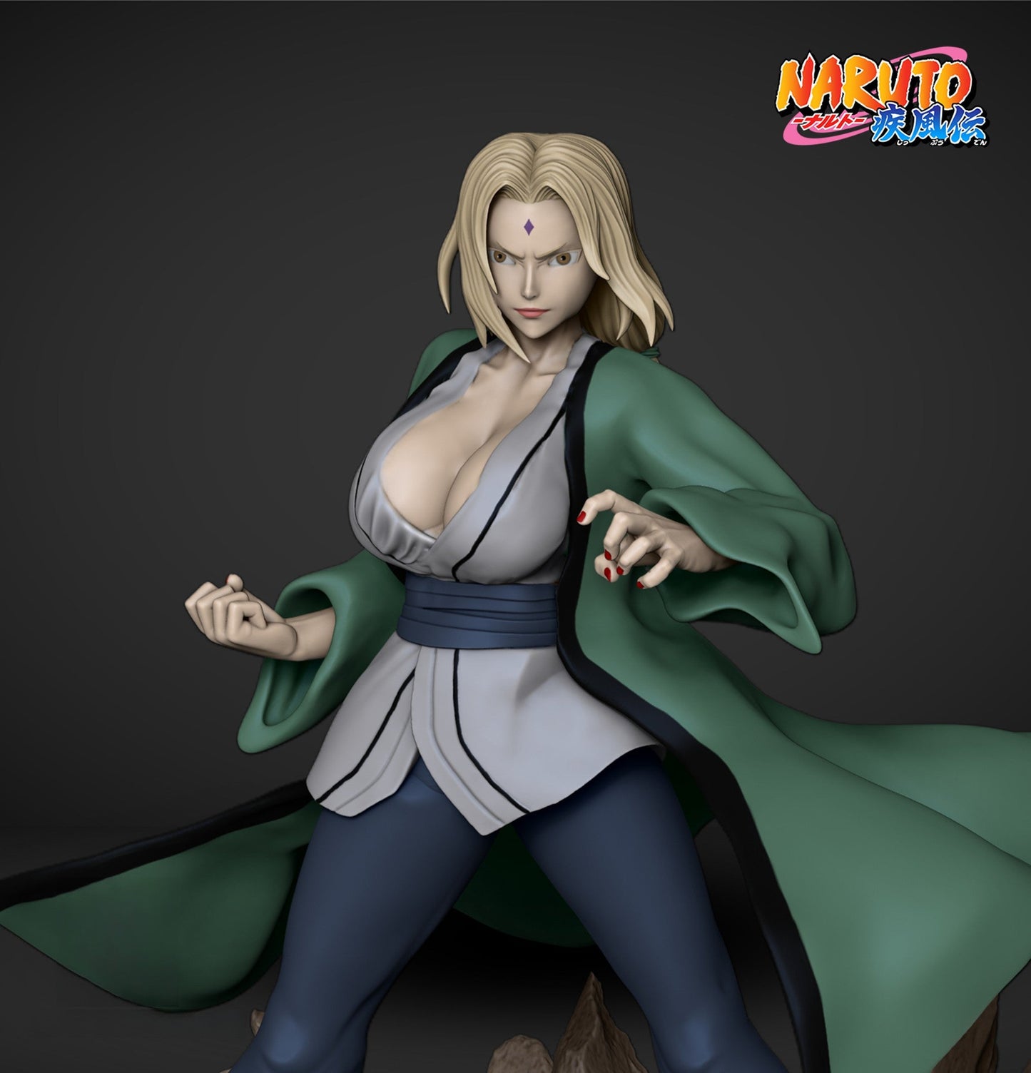 1597 Tsunade - Naruto - STL 3D Print Files