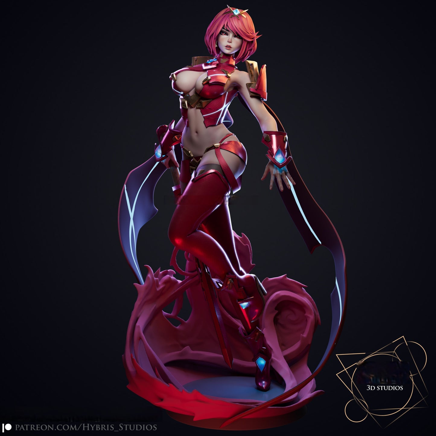 Pyra - Xenoblade Chronicles - STL 3D Print Files