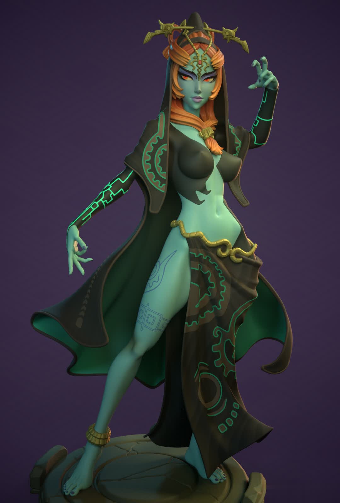 True Midna NSFW - The Legend of Zelda - STL 3D Print Files