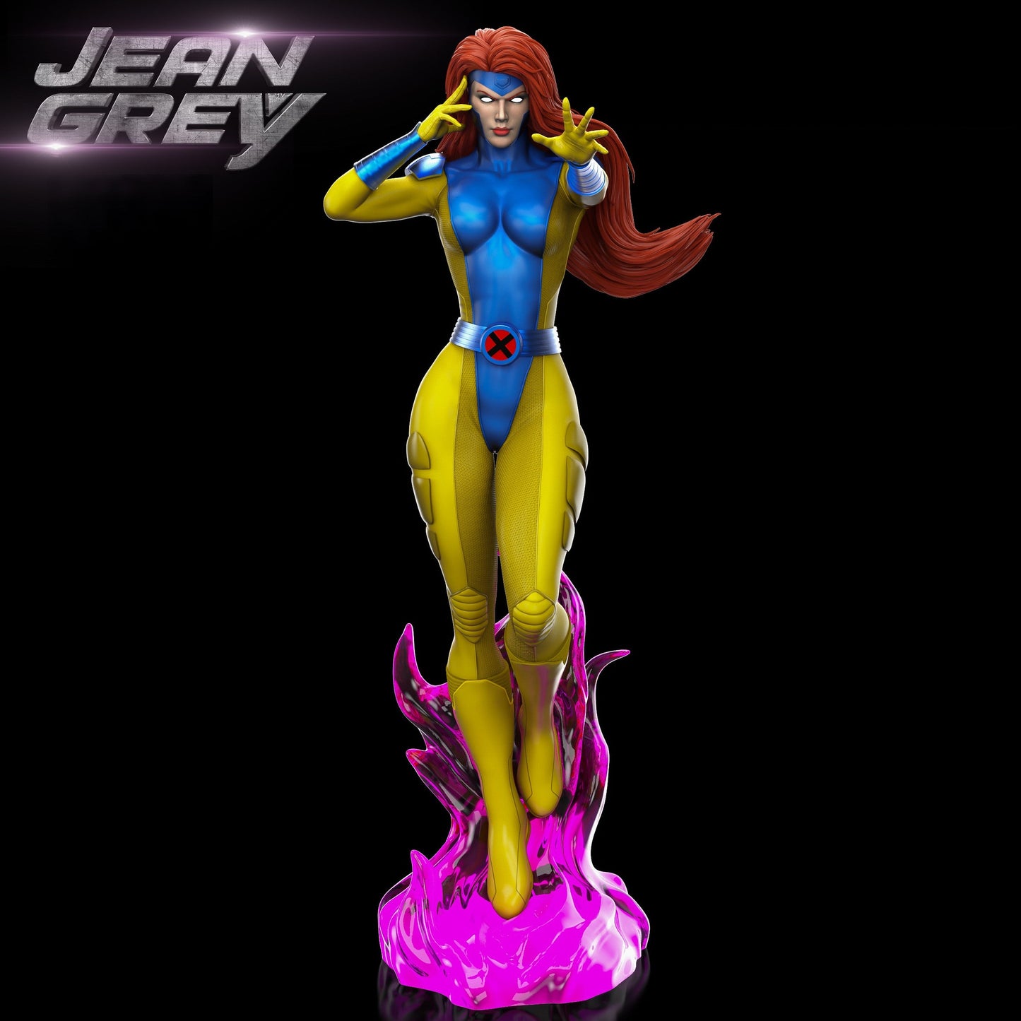 1420 Jean Grey - X-MEN - STL 3D Print Files