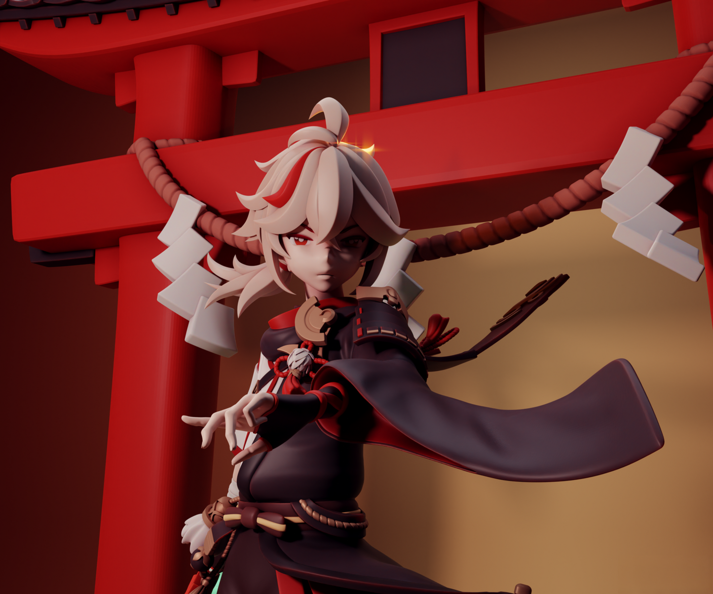 Kaedehara Kazuha - Genshin Impact - STL 3D Print Files