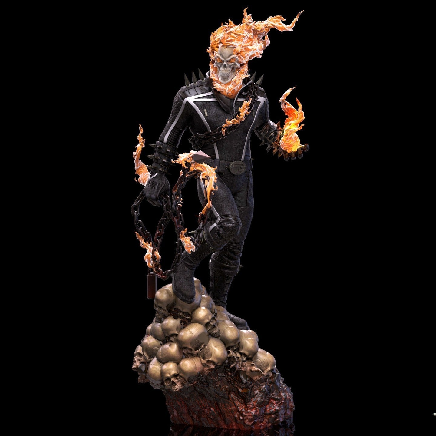 3d Files Deadpool Ghost Rider Ghost Rider - Marvel Comics - STL 3D Print Files – My Stl