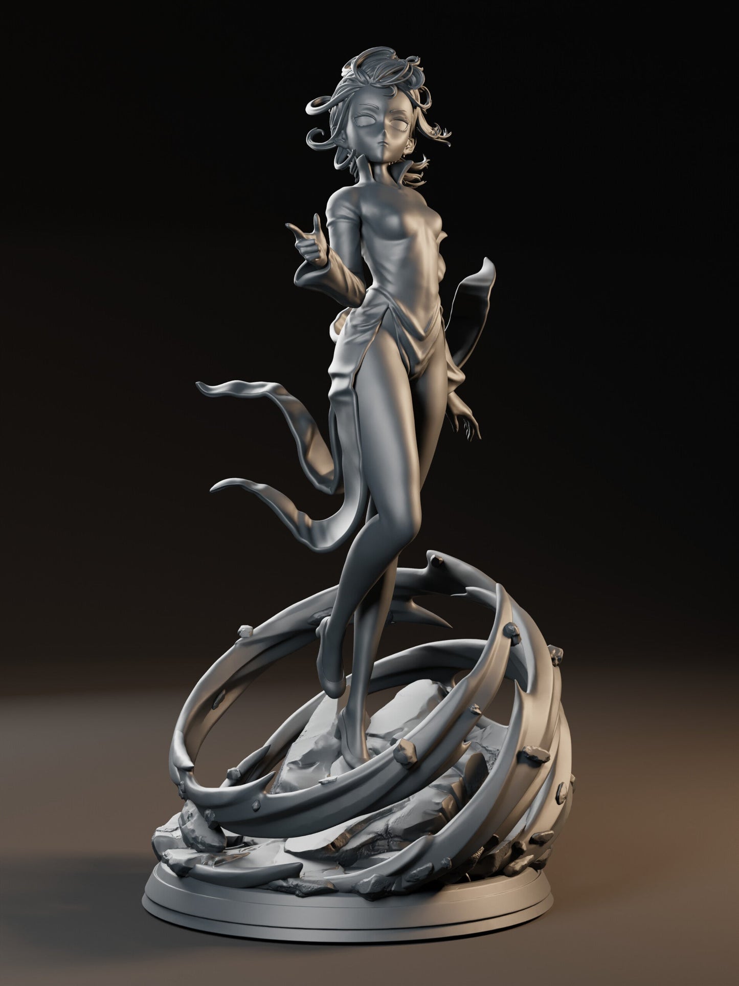 Tatsumaki - One-Punch Man - STL 3D Print Files