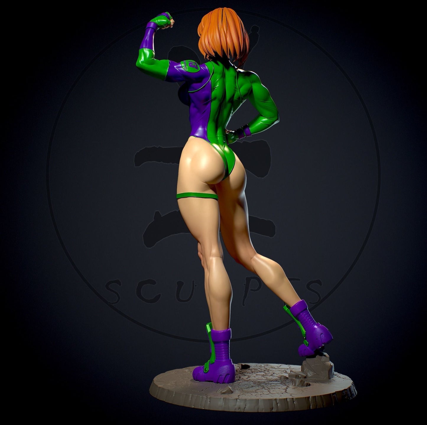 Caitlin Fairchild NSFW - DC Comics - STL 3D Print Files