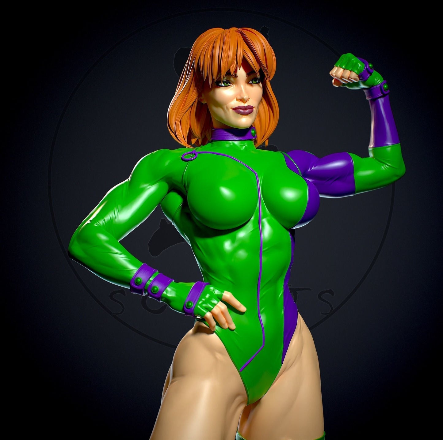 Caitlin Fairchild NSFW - DC Comics - STL 3D Print Files