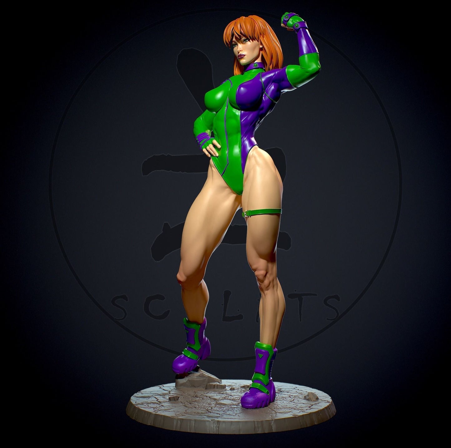 Caitlin Fairchild NSFW - DC Comics - STL 3D Print Files