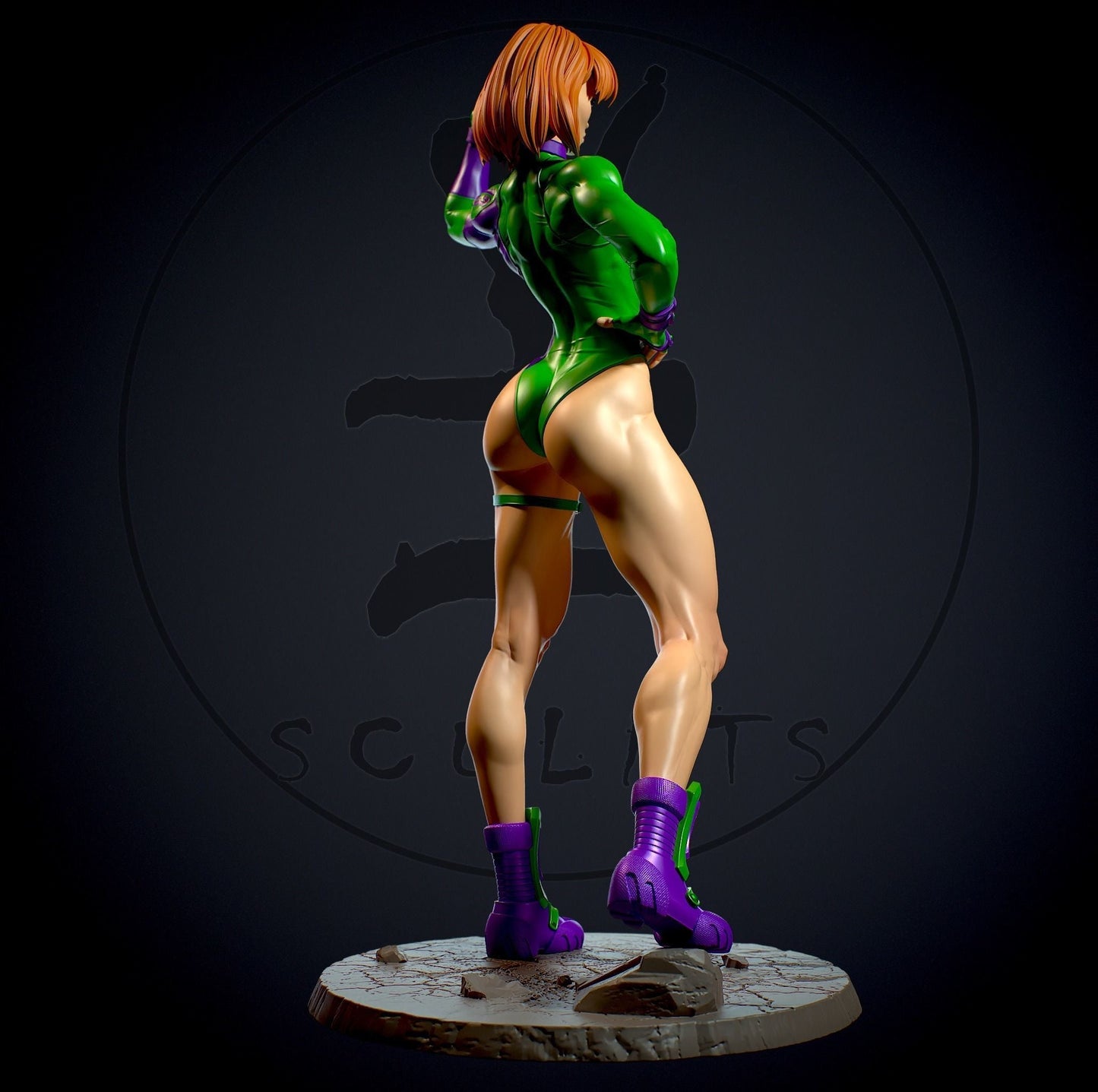 Caitlin Fairchild NSFW - DC Comics - STL 3D Print Files