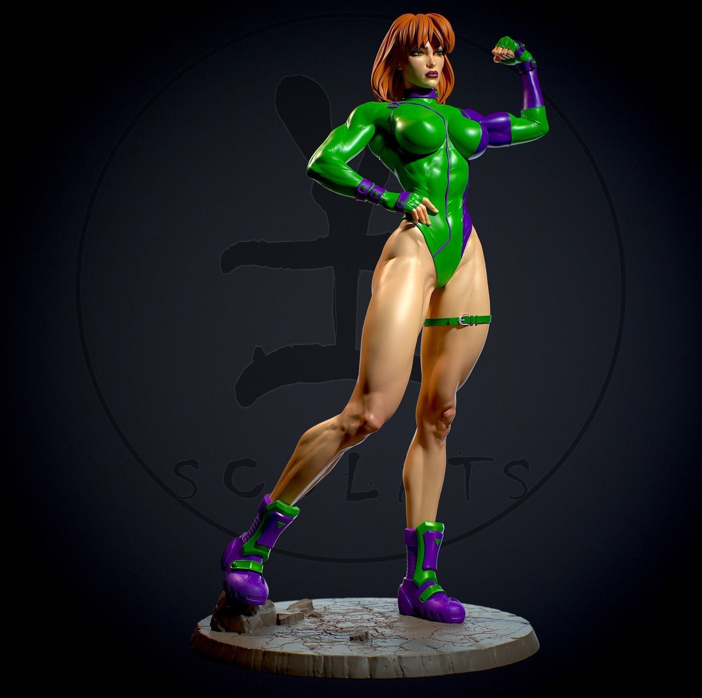 Caitlin Fairchild NSFW - DC Comics - STL 3D Print Files