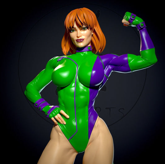 Caitlin Fairchild NSFW - DC Comics - STL 3D Print Files