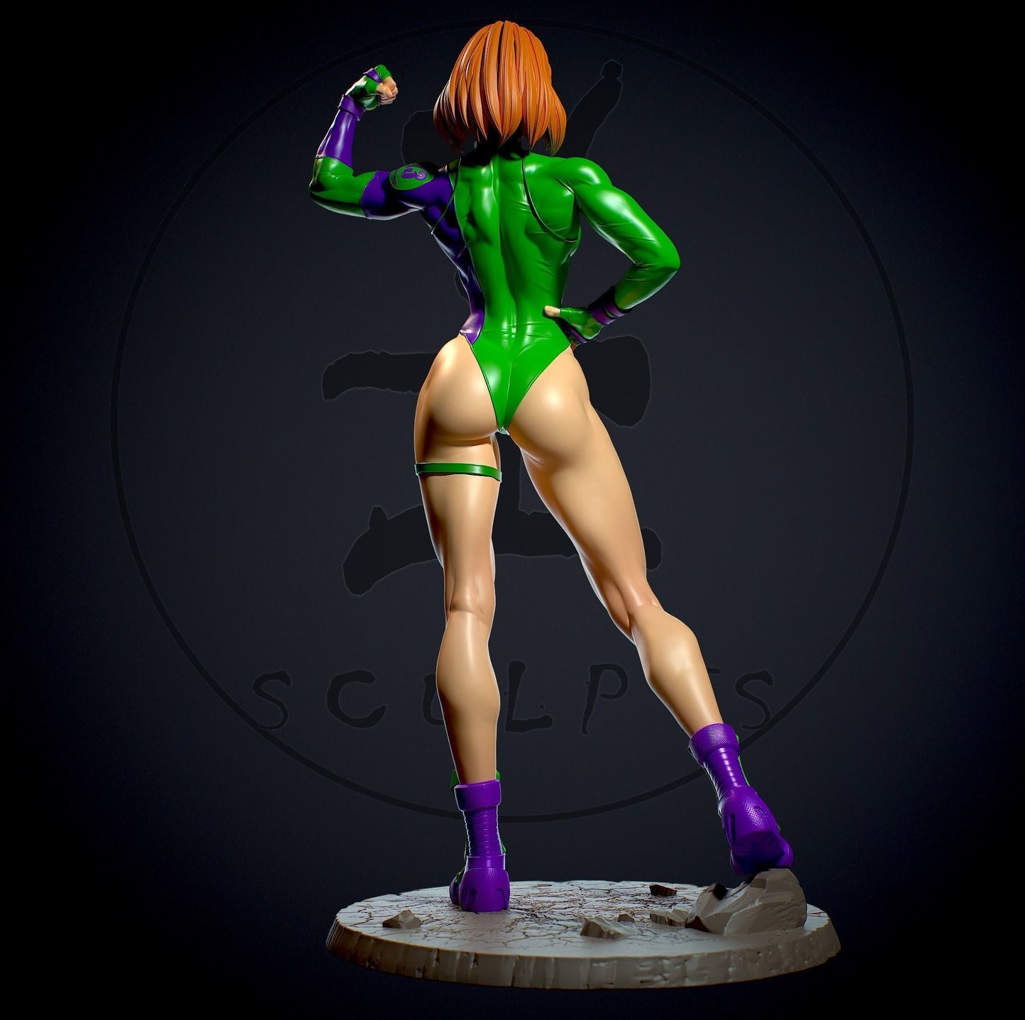 Caitlin Fairchild NSFW - DC Comics - STL 3D Print Files