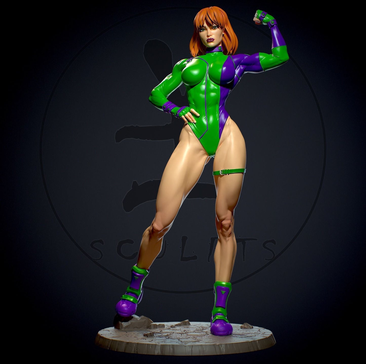 Caitlin Fairchild NSFW - DC Comics - STL 3D Print Files