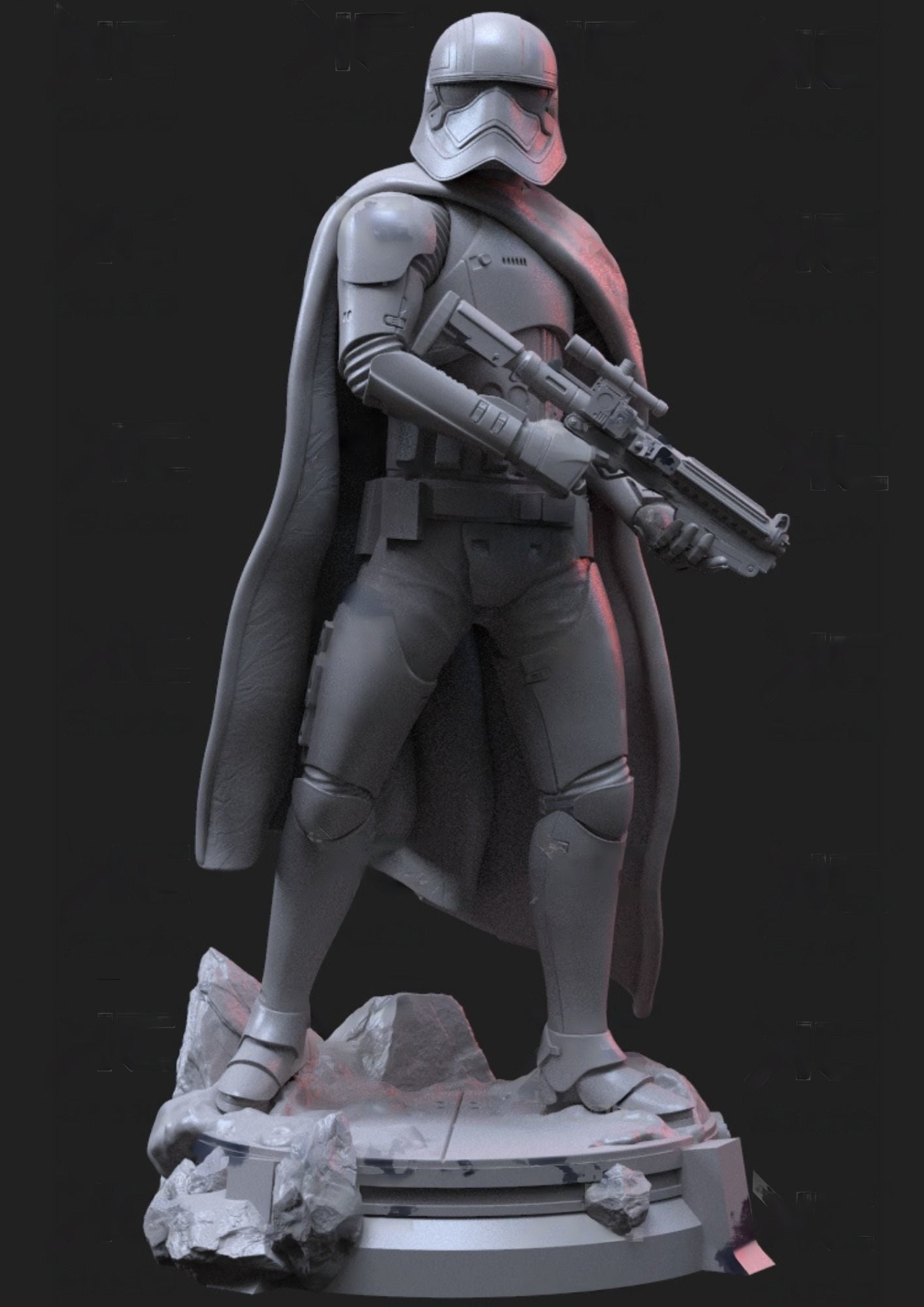 Captain Phasma - Star Wars  - STL 3D Print Files