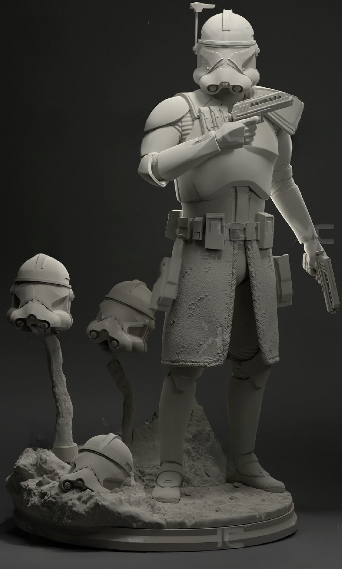 Rex - The Clone Wars - STL 3D Print Files