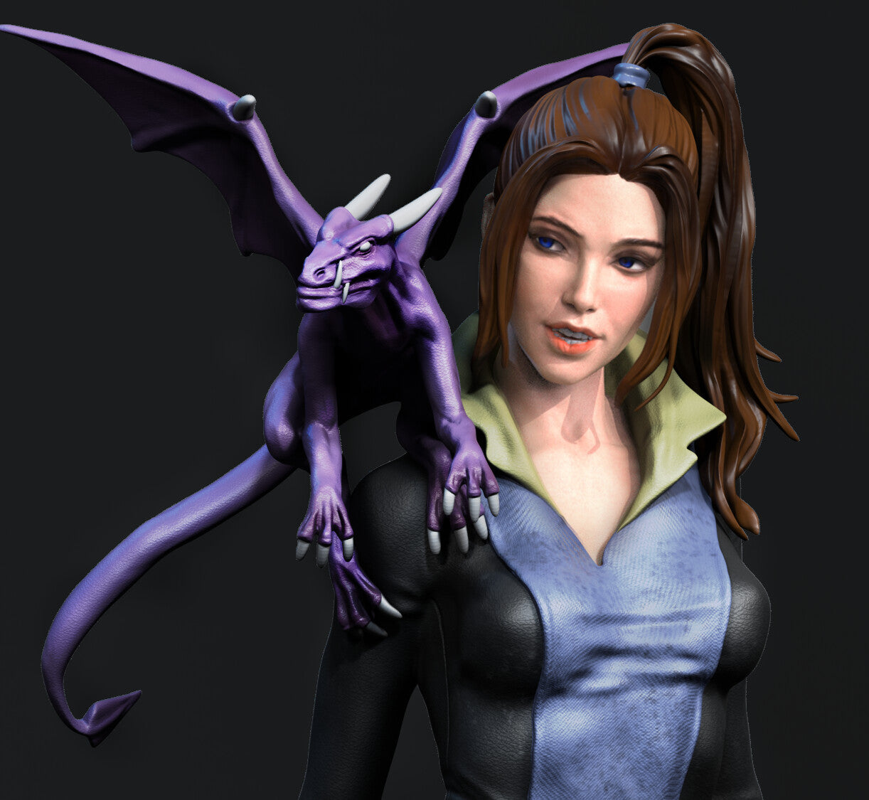 Kitty Pryde - X-MEN - STL 3D Print Files