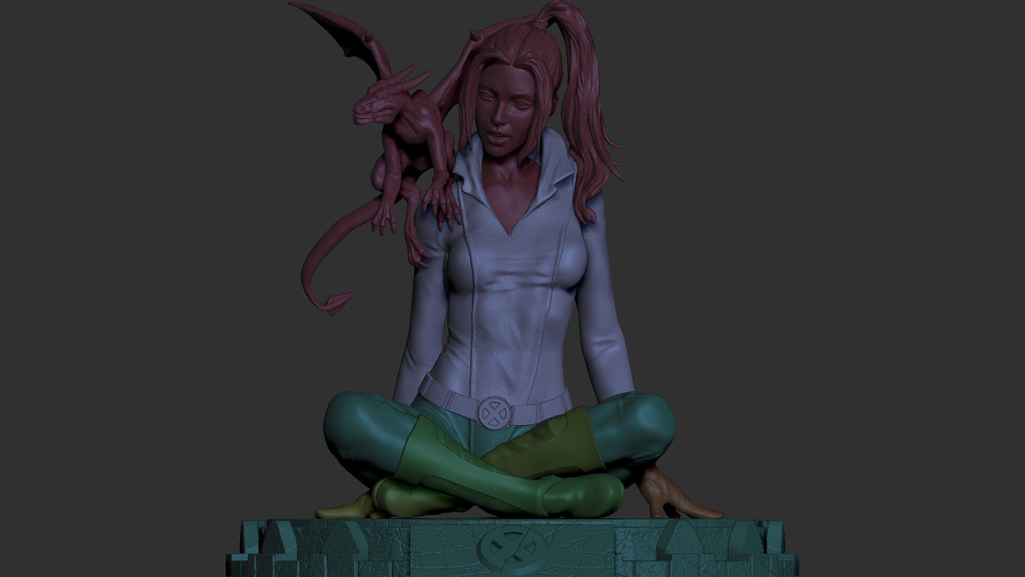 Kitty Pryde - X-MEN - STL 3D Print Files