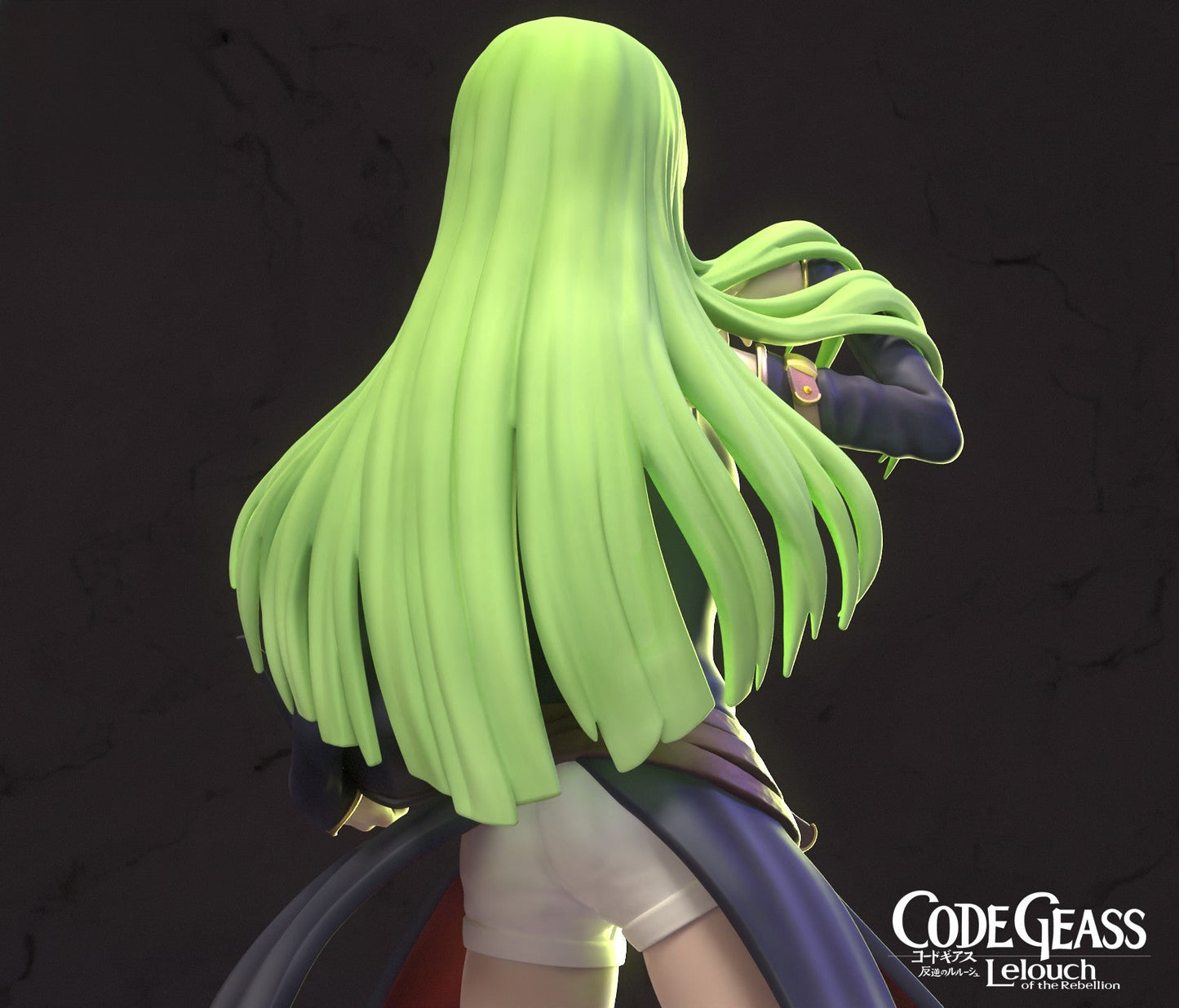 C.C. - Code Geass  - STL 3D Print Files