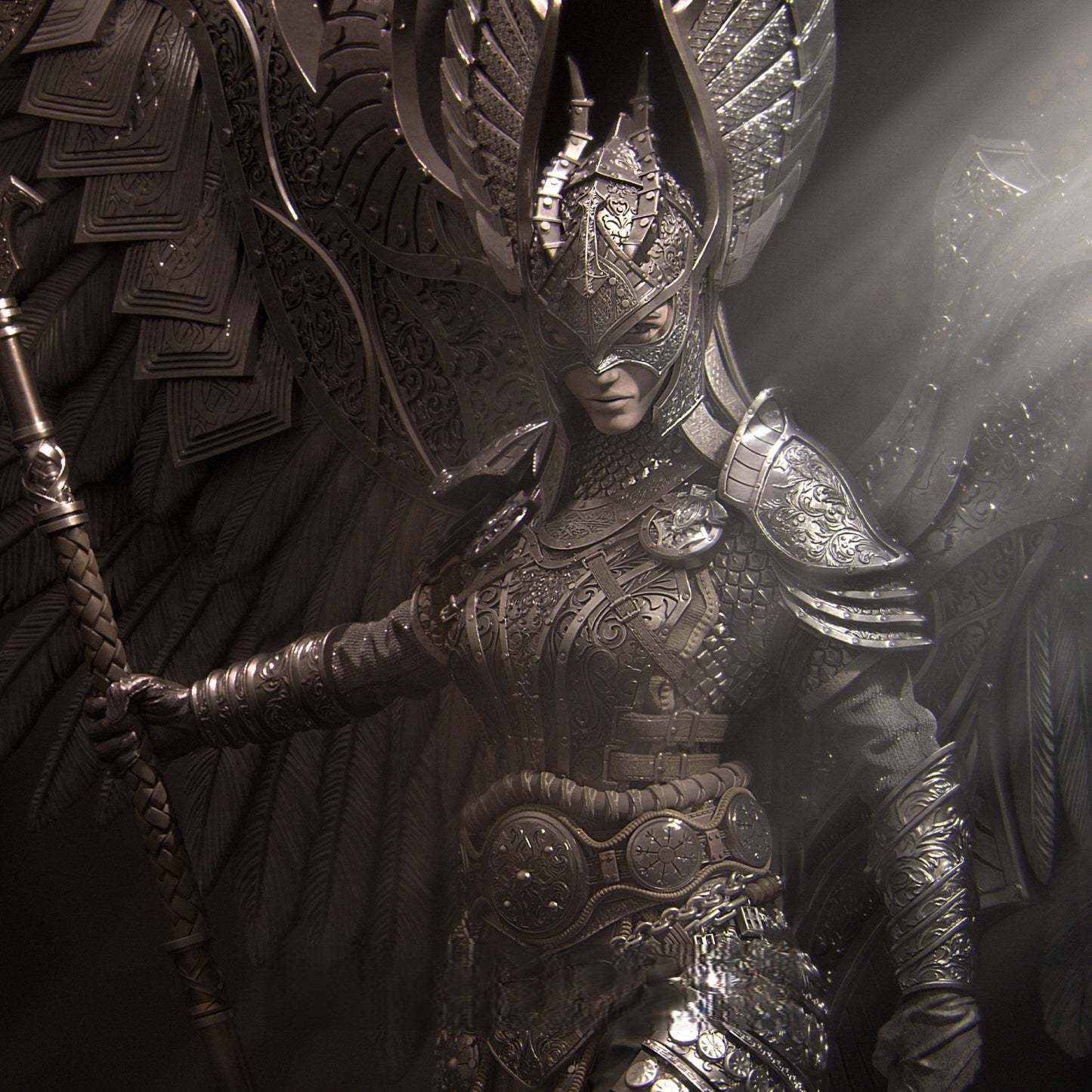 Revna - The Angel of Salvation - STL 3D Print Files