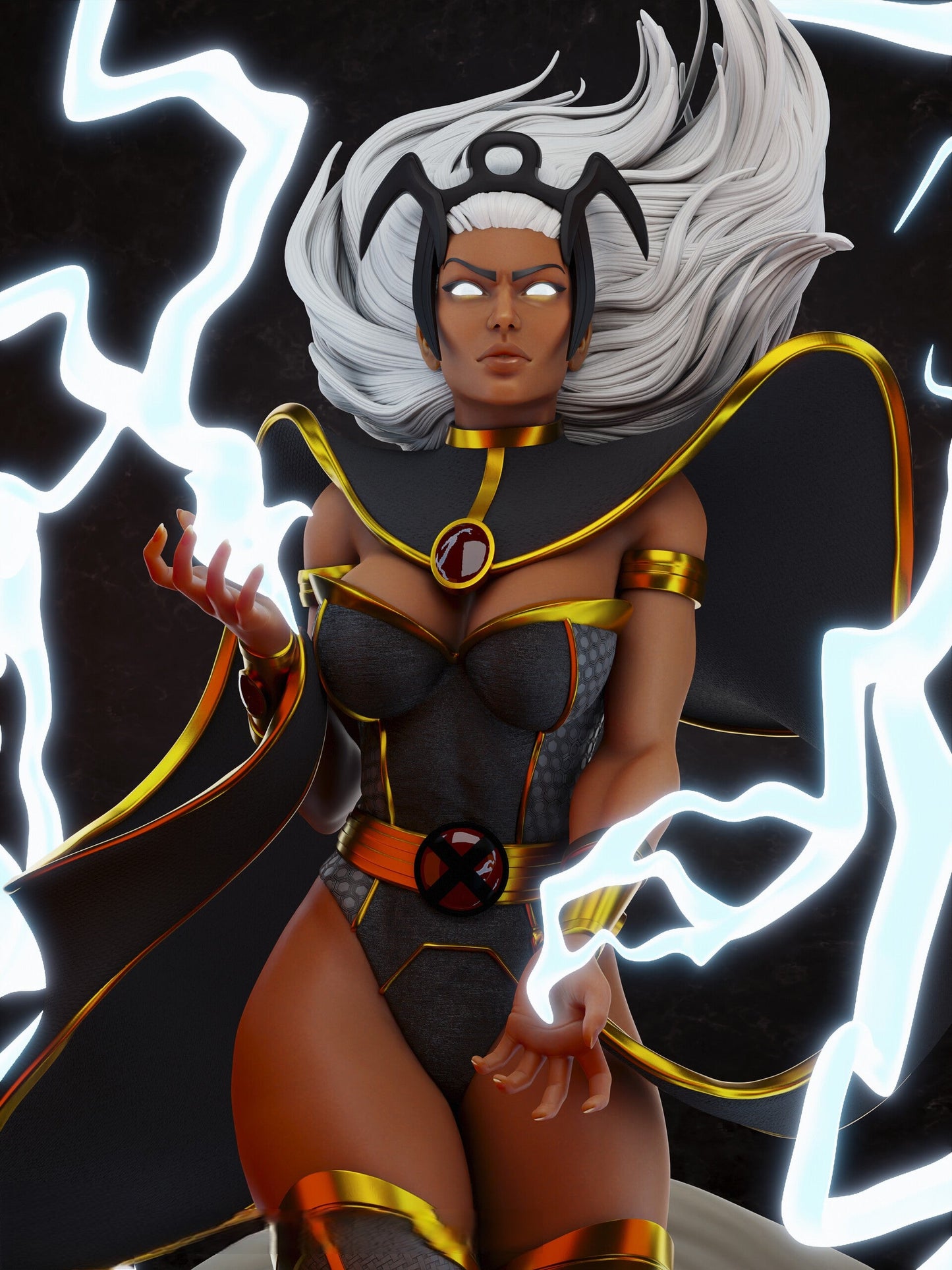 1353 Storm - X-men - STL 3D Print Files