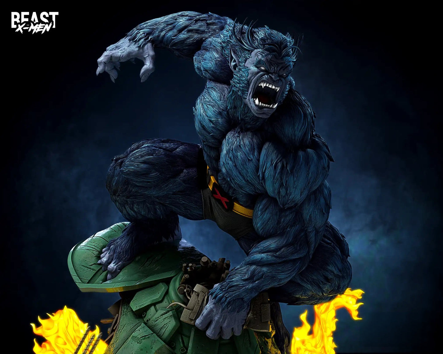 Beast Sculpture - X-men - STL 3D Print Files