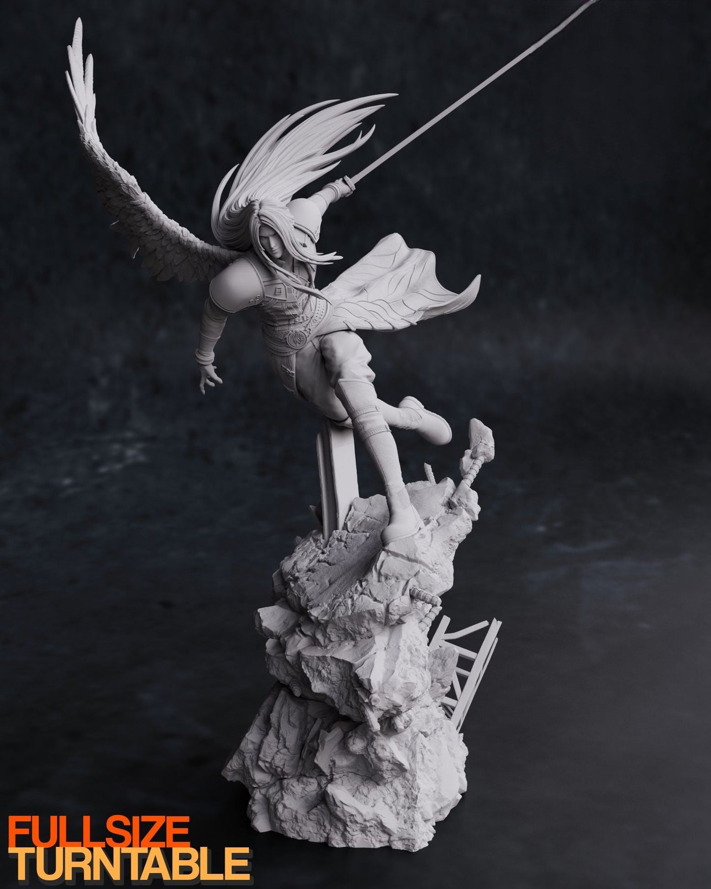 1269 Sephiroth - Final Fantasy VII - STL 3D Print Files