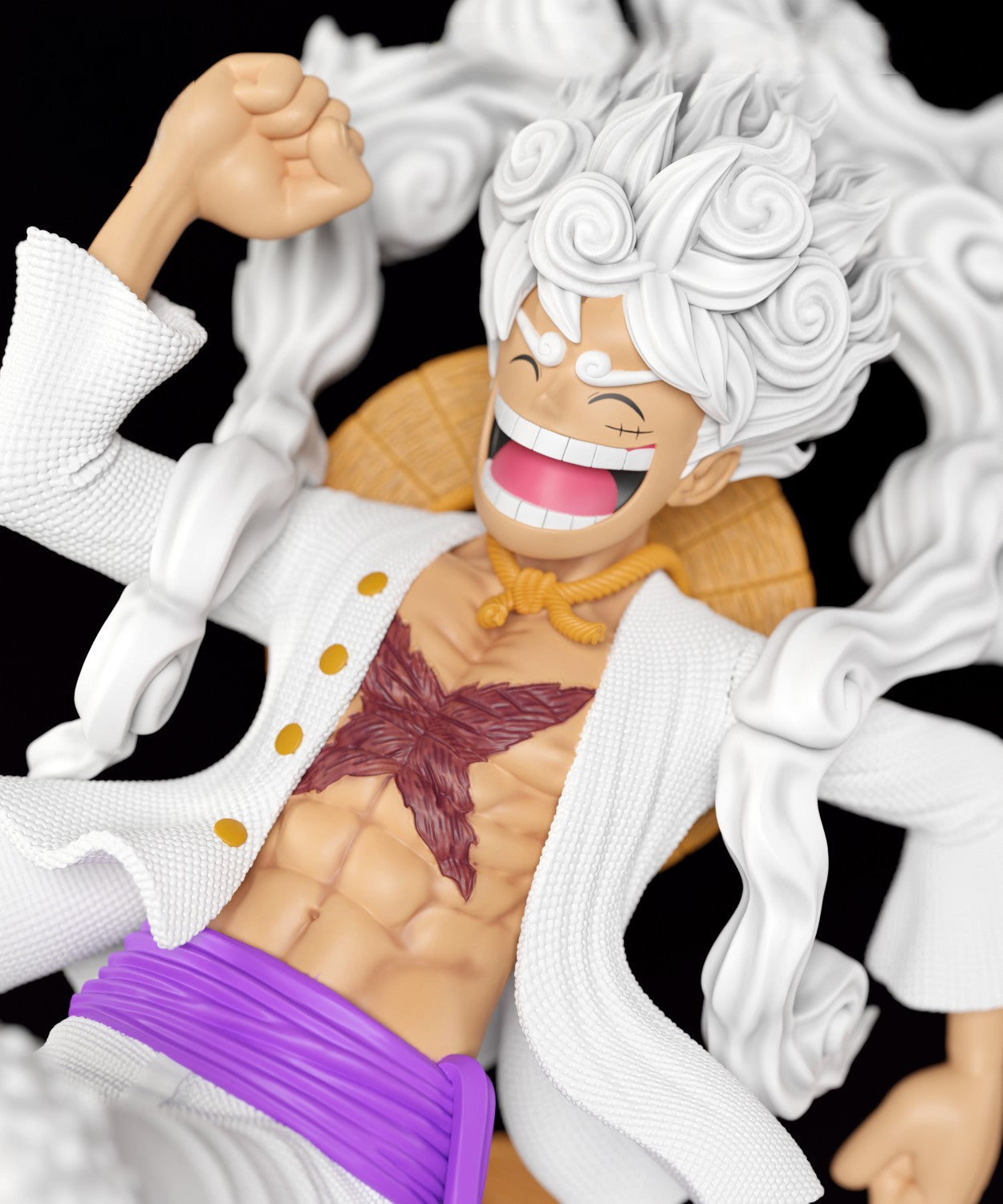 1608 Luffy Gear 5 - One Piece - STL 3D Print Files