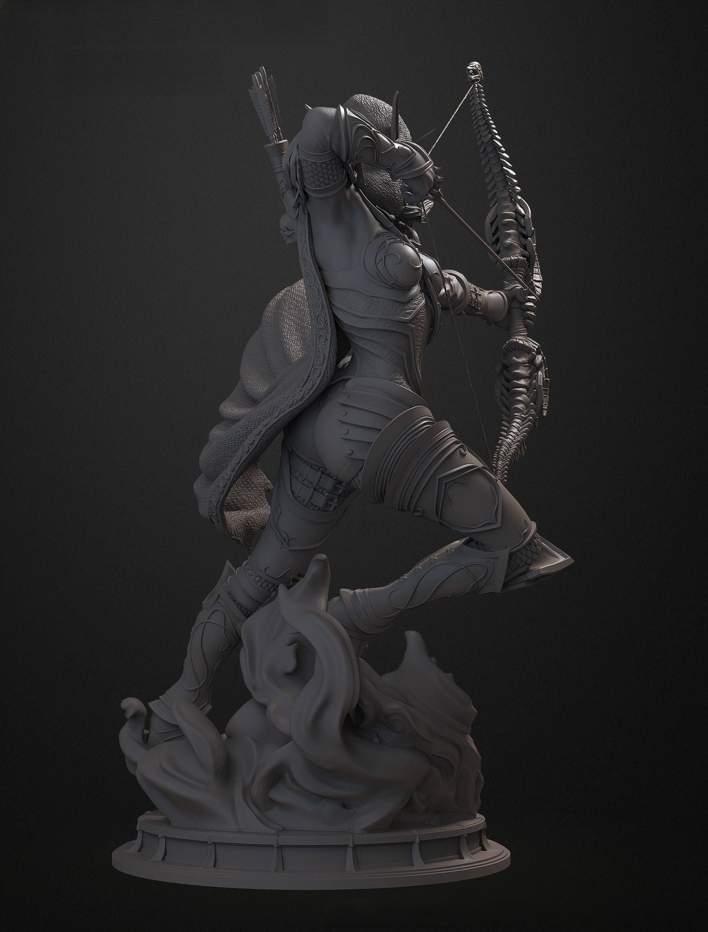 Sylvanas Windrunner - World of Warcraft - STL 3D Print Files