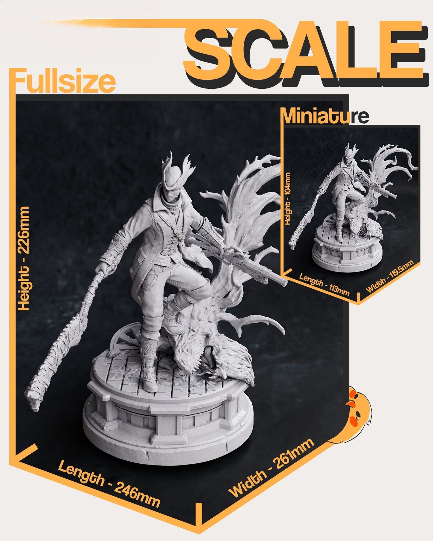 The Hunter - Bloodborne  - STL 3D Print Files