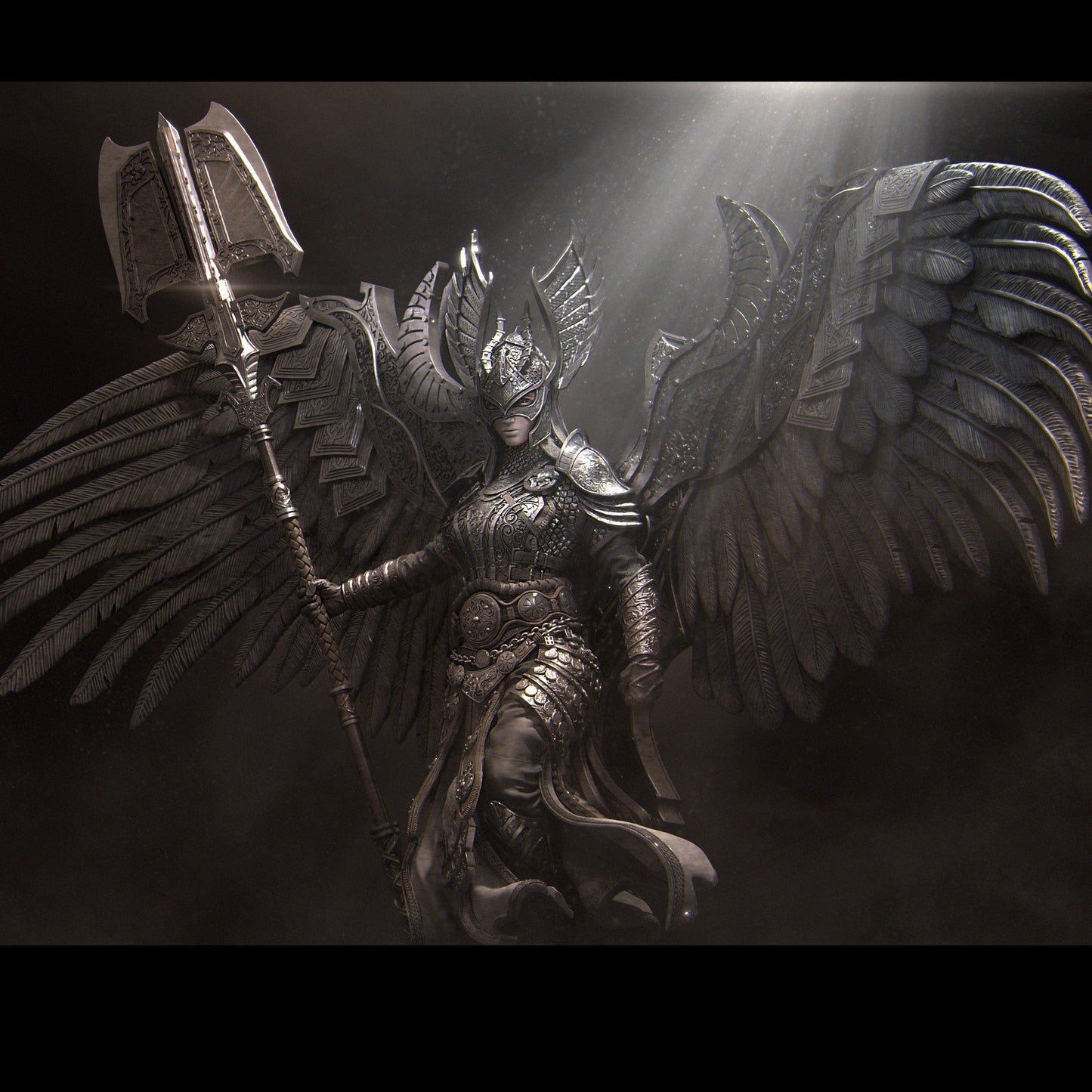 Revna - The Angel of Salvation - STL 3D Print Files